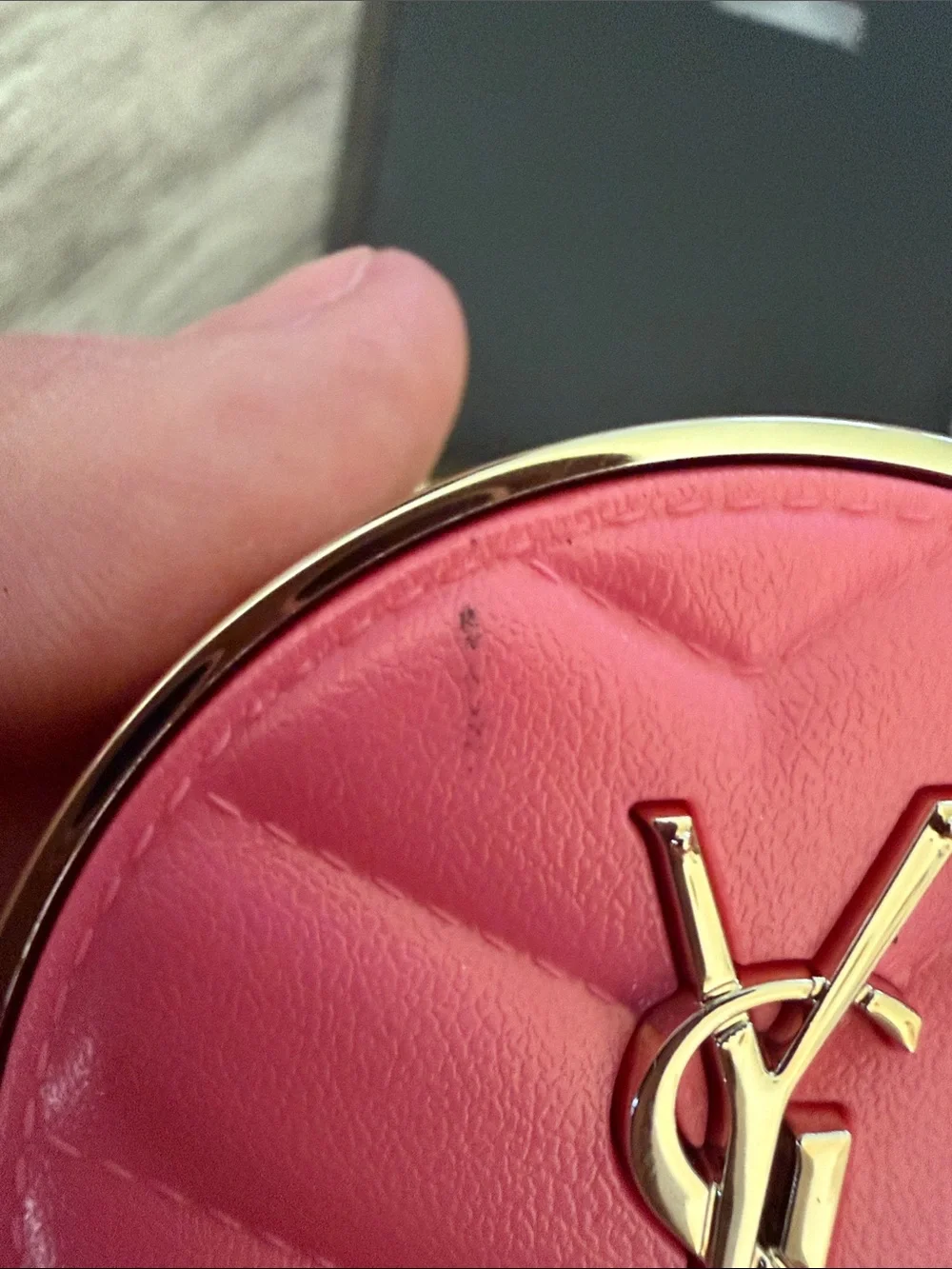 Yves Saint Laurent make me blush in restless rose